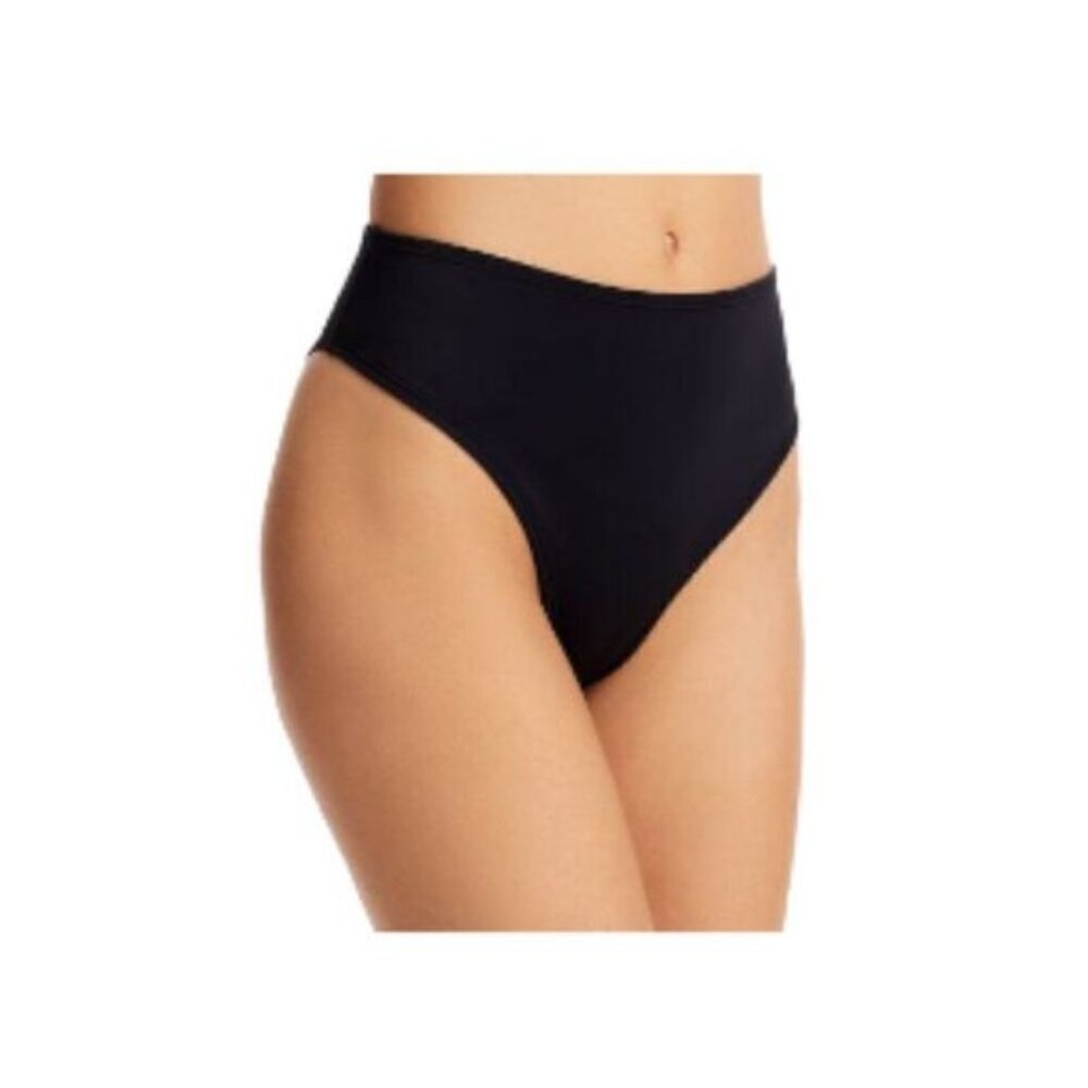 Oye Bikini Swimsuit Bottoms Black Large NWT